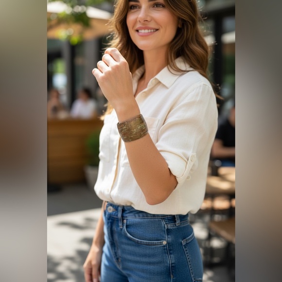 Jewelry - Rustic Brown Metal Bracelet: 🤩SEE OFFER IN DESCRIPTION🤩
